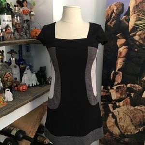 Mod style mini dress with hidden pockets
